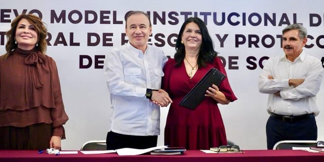 Gobernador Durazo construye un nuevo modelo de prevención y protección civil para Sonora
